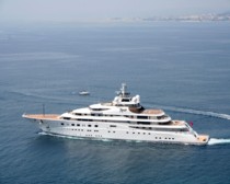 LED Light 2G11 GU10 and T5 tubes on Mega Yacht