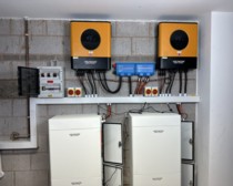 coventry house powered by solar inverter