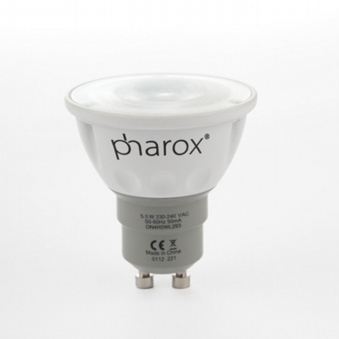 Pharox 300 GU10 LED Spot Light, 6Watt, Warm White
