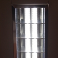 T5 LED, direct replacement with rotating end caps