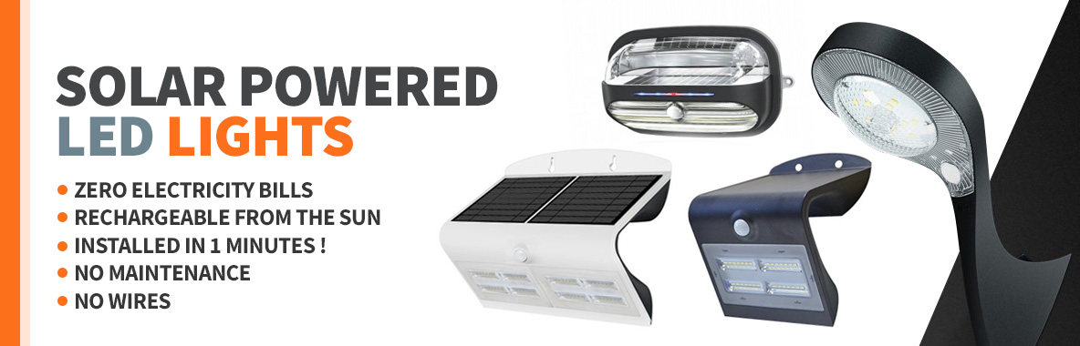 Solar Powered LED Lights